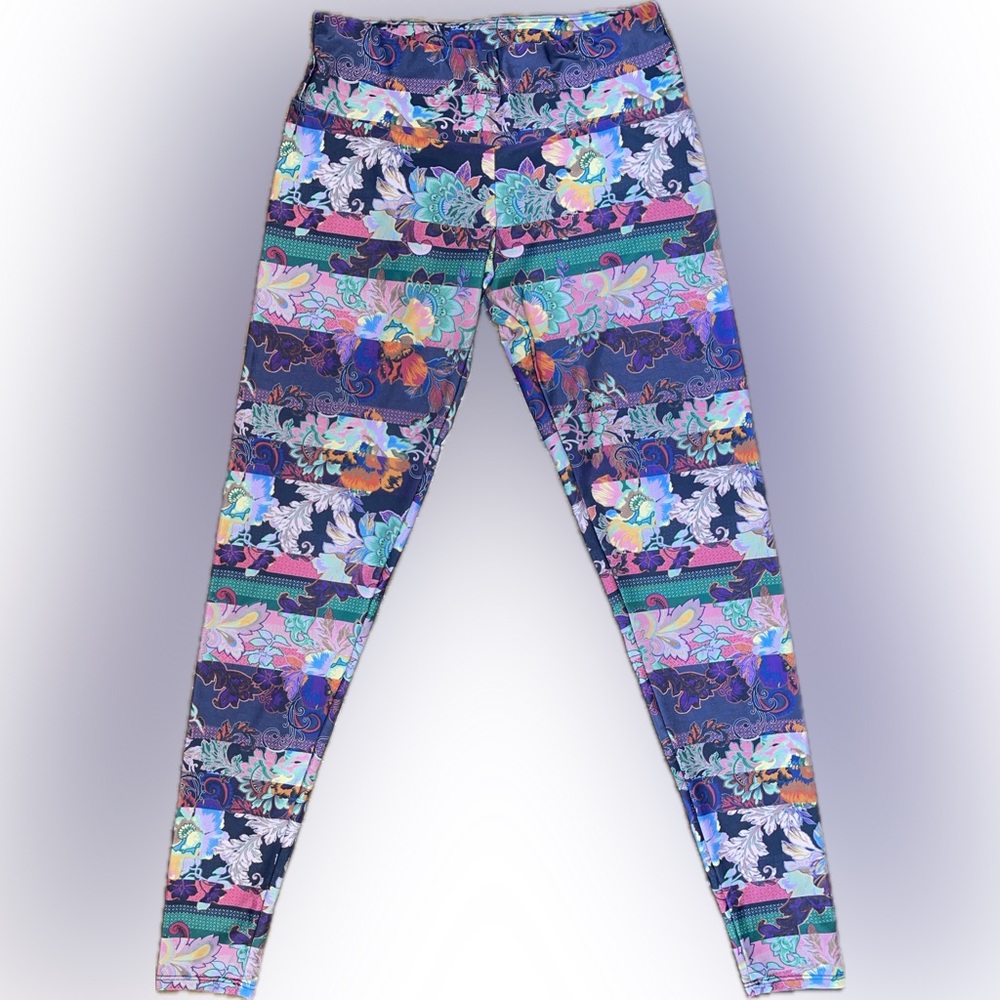 S/M ONZIE multicolor floral activewear (leggings)